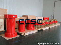 some adaptor spool and DSA exported to Sharjah, U.A.E 