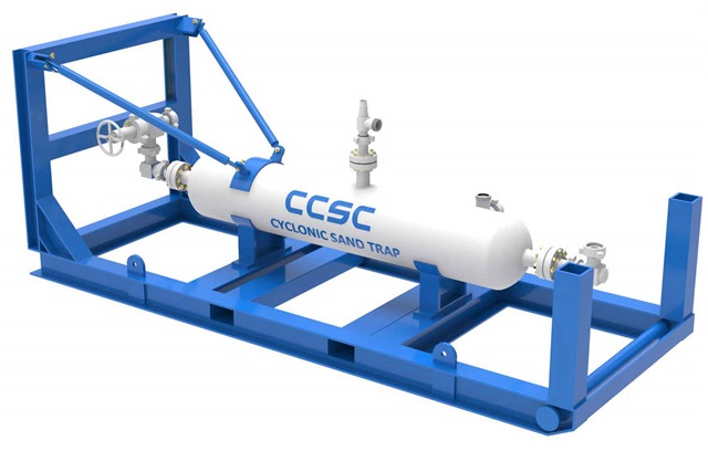 cyclonic sand separator