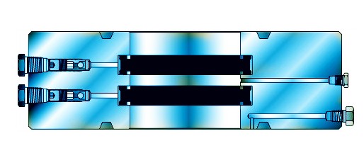 double studded packoff flange